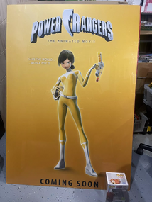 Yellow Ranger unmasked poster