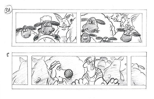 Windscreen View Concept Art 3 likely made for the pilot by Sylvia Bull