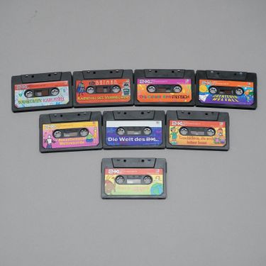 A selection of 8 German Tiger 2-XL Tapes