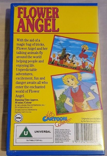 File:Flower Angel Harmony Gold Kids Cartoon Collection VHS Back.jpg