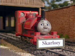 Skarloey's nameboard