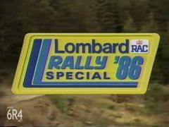Rally Report's 1986 Special title card.