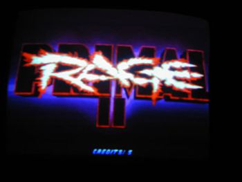 Alternative arcade title screen.