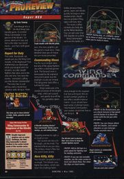 The GamePro reviewof Wing Commander II on SNES.