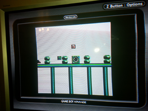 Screenshot of the Game Boy version uploaded in the NintendoAge.com forum thread on October 26, 2014.