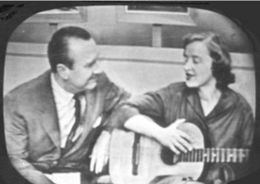 Another hotograph of Connie Converse and Walter Cronkite