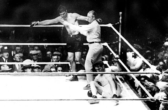 Gene Tunney vs Jack Dempsey (partially lost radio coverage of 