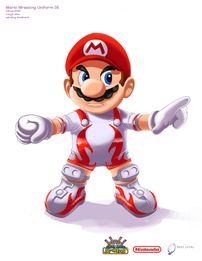 Another Mario costume concept art.