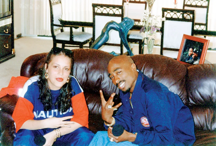 Angie Martinez and Tupac Shakur (1/3)