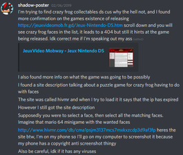 A possible description of the game, courtesy of the LMW Discord (Note that the website is no longer available and has not been archived).