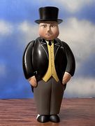 Sir Topham Hatt's close up pilot head as owned by Twitter user FlyingPringle.