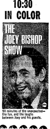 A newspaper ad for the show.