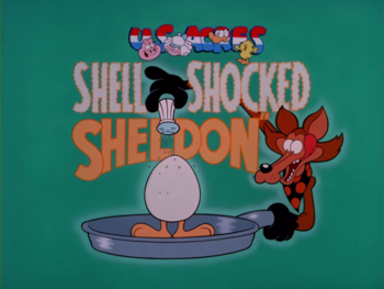 Original Title card for 'Shell-Shocked Sheldon.'
