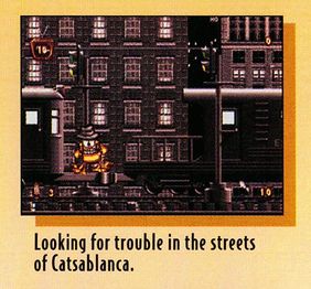 Screenshot of the cut area in "Catsablanca" from the box of "Garfield: Caught in the Act".