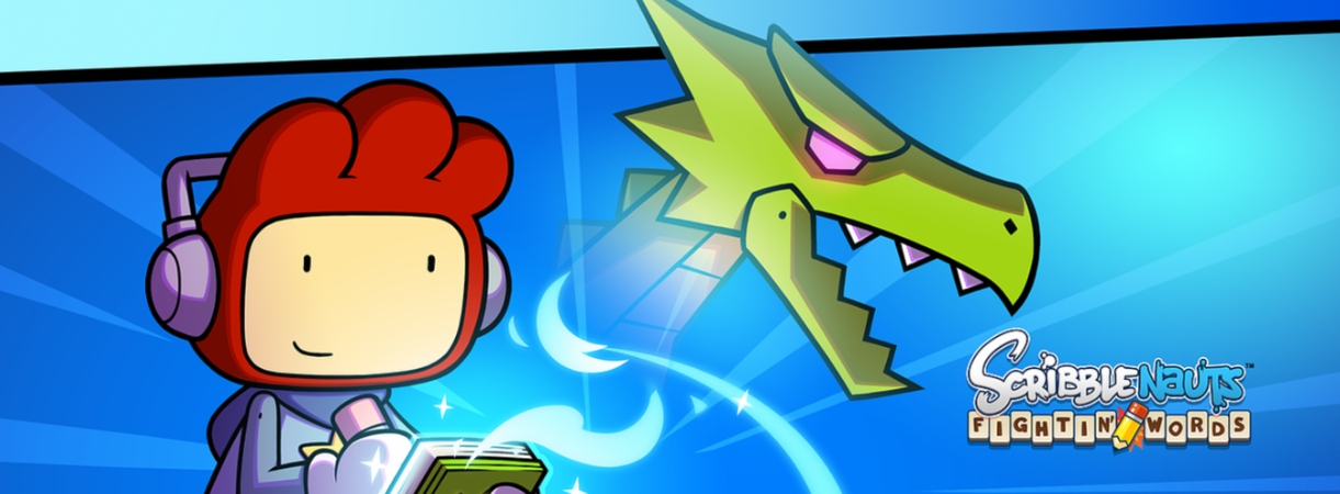Found banner of Scribblenauts Fighting Words. Made By Chern Fai.
