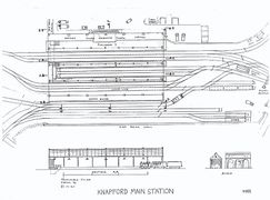 The track plan for the Knapford station set
