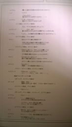 Photo of the surviving script from Kantopia.