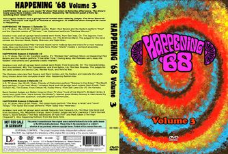 The cover of the third DVD-R volume of "Happening '68"