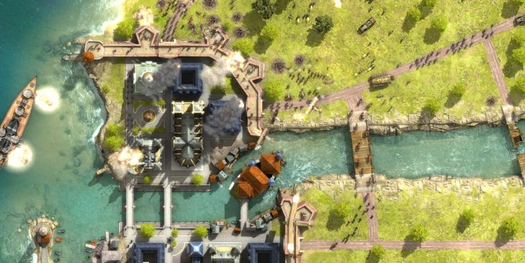 The third screenshot seems to be an aerial view of the city in the second screenshot.