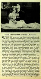 Gentlemen Prefer Blondes 1928 review.jpg