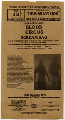 Scan of the "Scream Bag".