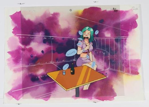A cel from the series, available to be bought on Auction FR. (3/3)