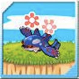 Screenshot of Kyogre in the game.