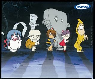 A promotional image from the ending sequence.