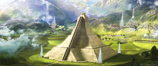 Pyramid Pepperland Concept art