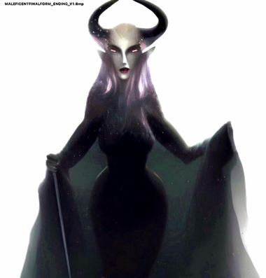 Concept depicting Maleficent’s final form