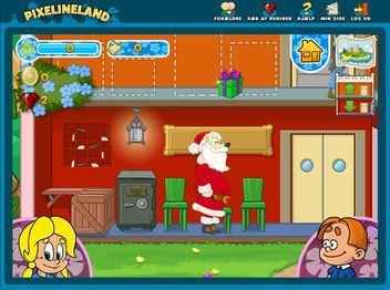 A screenshot of the original Stjernehotellet online game from the site.