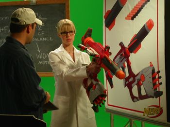 Behind-the-scenes on a Dr. Physics short