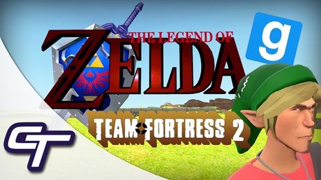 "Team Fortress 2 & Garry’s Mod – Zelda: Ocarina of Time Hyrule Map Mod" thumbnail