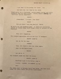 Script of the scene (2/3).