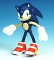 Their figure of Sonic the Hedgehog, wearing his grind shoes from Sonic Adventure 2.