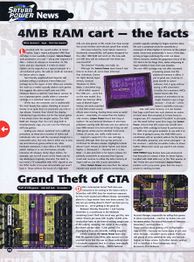 Sega Power UK article about the port.