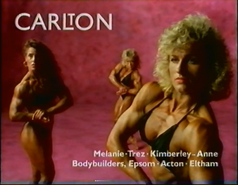 Bodybuilders, Epsom, Acton, Eltham ident from 1993.