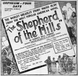 Newspaper ad for the film.