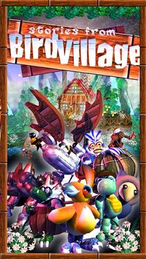 Cover for the Stories from Birdvillage VHS.