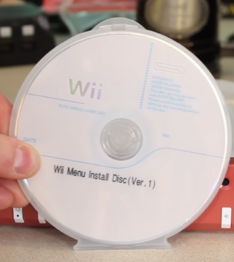 An apparent copy of the Startup Disc as it appears in Hard4Games' video.