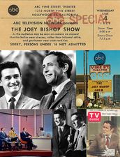 A collage of memorabilia related to "The Joey Bishop Show"