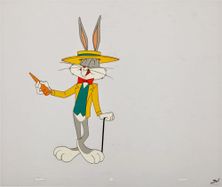 A Bugs Bunny animation cell from an unknown episode.