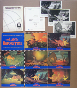 The press kit, with cut scenes highlighted.