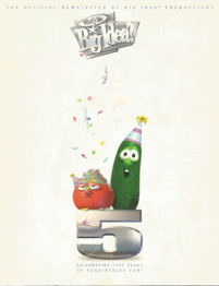 Cover for Celebrating Five Years of VeggieTales Fun!