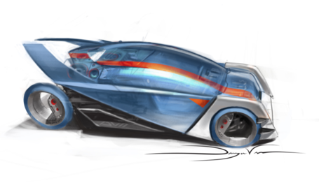 An unnamed Teku car designed by Dwayne Vance for Season 2.