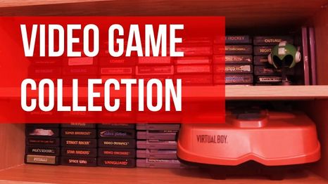 "Chadtronic Bookcase Video Game Collection" thumbnail.