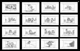 Sixth part of the second storyboard sequence.