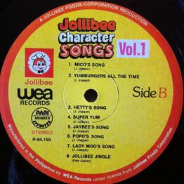 Volume 1 Side B Label design