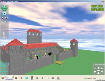 A 2005 castle game from Roblox.